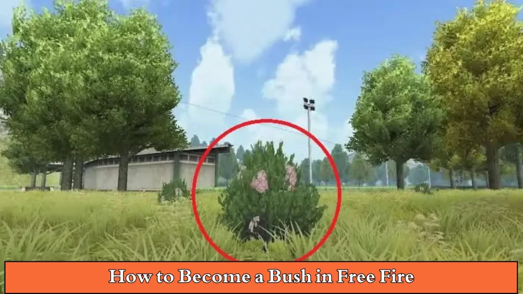 how to become a bush in free fire